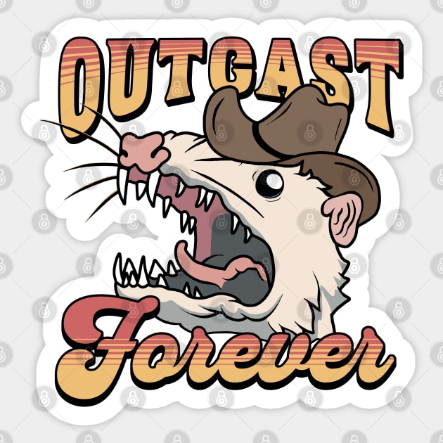 Outcast Forever Sticker by valentinahramov